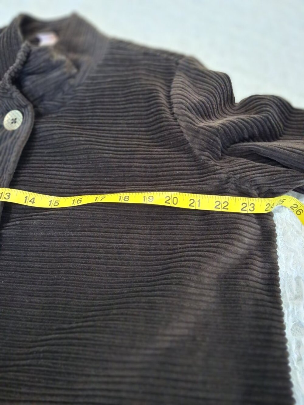 Brown Corduroy Coat - Picture 8 of 10